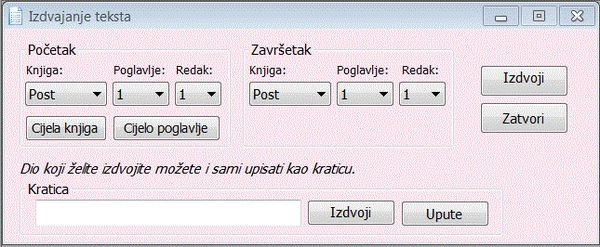 Izdvajanje teksta